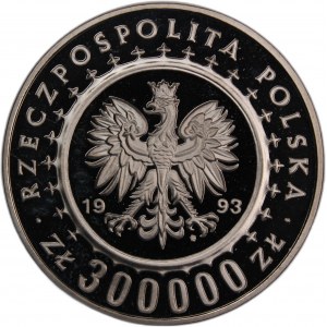 Poland 300000 Zlotych 'Lancut Castle' 1993 / Nickel (Proba) Rare