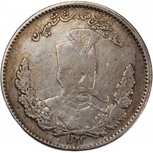 Iran 2000 Dinars 1905 (AH1323) Silver