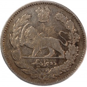 Iran 2000 Dinars 1905 (AH1323) Silver