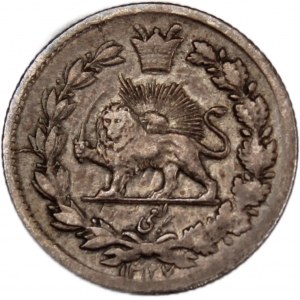 Iran 1/4 Kran 1909 (AH1327) Silver