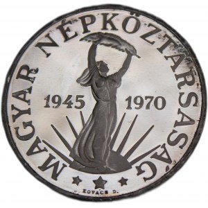 Hungary 100 Forint 1970 Silver