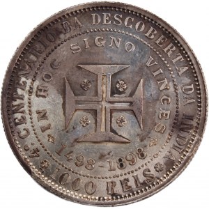 Portugal 1000 Reis 1898 Silver