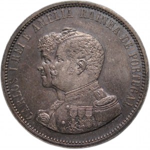 Portugal 1000 Reis 1898 Silver