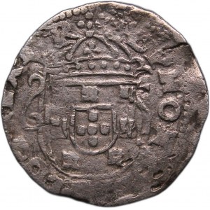 Portugal 1 Tostao 1667 (100 Reis) Silver
