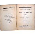 M. Proust - In search of lost time - Page Guermantes - Warsaw 1938.