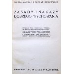 M.Vauban i M. Kurcewicz - Zasady i nakazy dobrego wychowania - Warszawa 1935