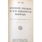 Jan Łoś - Polish Poems in their historical development, Warsaw ca. 1920