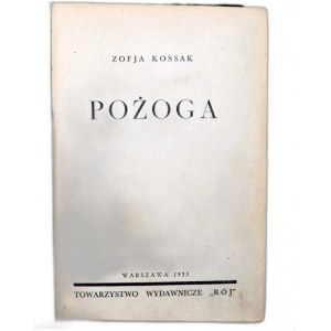 Zofia Kossak - Pożoga - Warszawa 1935