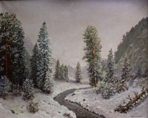 Mirosław Hochlinger, Pejzaż zimowy
