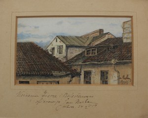Jan Nusbaum, Łomża-dachy domów