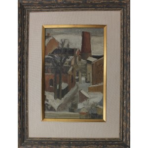 Eugeniusz Waniek, Mestská krajina s komínom