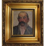 A.N., Portret mężczyzny z sumiastymi wąsami