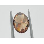 DIAMANT 2,03 CT FANCY INTENSE ORANGE BROWN - SI2* - F21201-1
