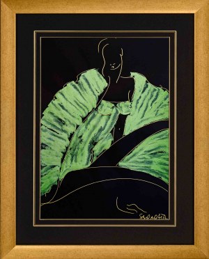 Joanna Sarapata, Grande Ballerine (zielona), 2024