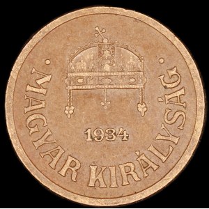 Hungary. 2 Filler 1934