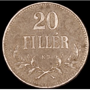 Hungary. 20 Filler 1917