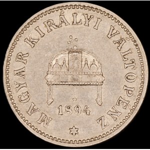 Hungary. 20 Filler 1894