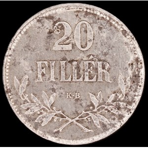 Hungary. 20 Filler 1920