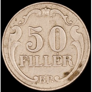 Hungary. 50 Filler 1938