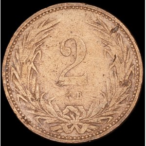 Hungary. 2 Filler 1905