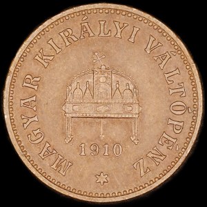 Hungary. 2 Filler 1910