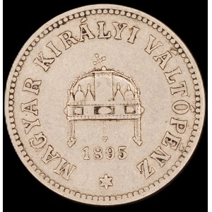 Hungary. 10 Filler 1893