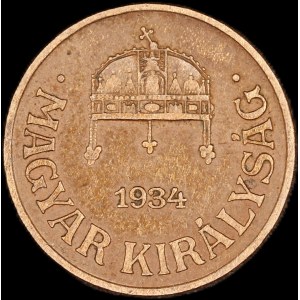 Hungary. 1 Filler 1934