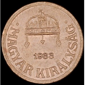 Hungary. 1 Filler 1933