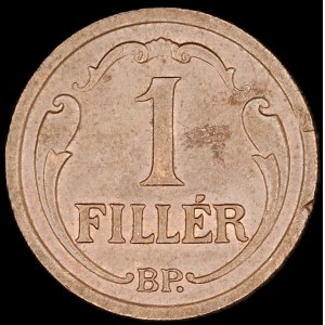 Hungary. 1 Filler 1933