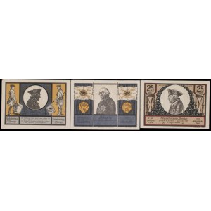 Poland. Strzegom 25 50 75 Fenigow 1921