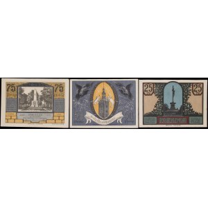 Poland. Strzegom 25 50 75 Fenigow 1921