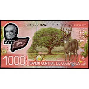 Costa Rica. 1000 Colones 2013