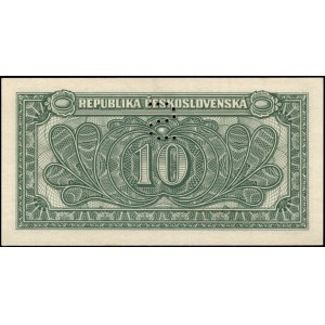 Czechoslovakia. 10 Korun 1950 Specimen