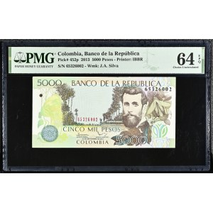Colombia. 5000 Pesos 2013