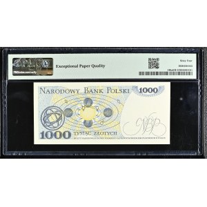 Poland. 1000 Zlotych 1975 Prefix AR