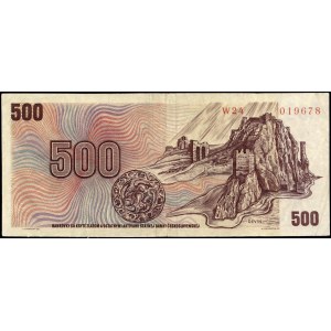 Czechoslovakia. 500 Korun 1973