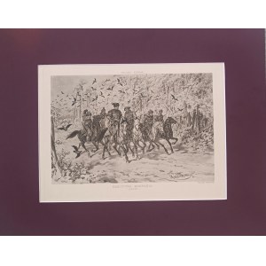 Juliusz Kossak (1824 - 1899), Kmicicowa kompania, 1898