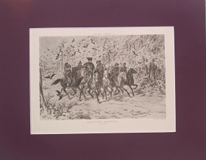 Juliusz Kossak (1824 - 1899), Kmicicowa kompania, 1898