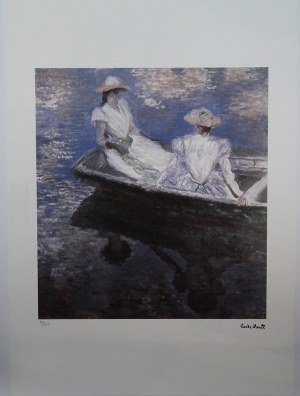 Claude Monet (1840-1926) Dziewczęta na łódce 1887
