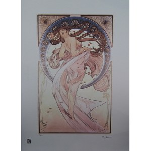 Alphonse Maria Mucha (1860 - 1939) La Danse 1898