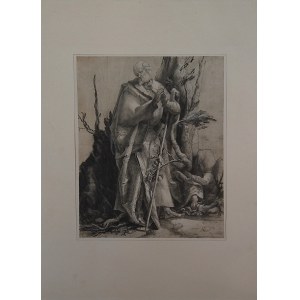 Albrecht Dürer (1471 - 1528) Brodaty święty w lesie 1516