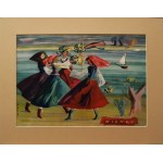 Kazimierz Mann (1910 - 1975) Wianki, 1937