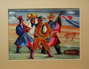 Kazimierz Mann (1910 - 1975) Dożynki, 1937