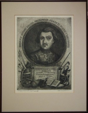 Krystyna Górska(Starowieyska)(1921-2012),Maurycy Beniowski,1977