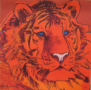 Andy Warhol(1928-1987),Tygrys syberyjski z cyklu