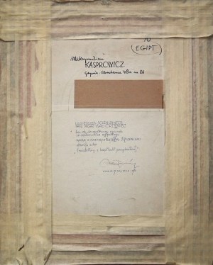 Maksymilian Kasprowicz(1906 Swarzędz-1986 Gdynia),Arabka z szkicownika egipskiego