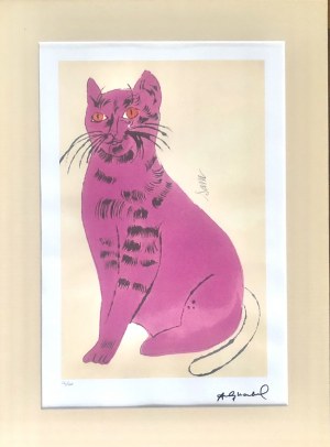 Andy Warhol(1928-1987),Kot