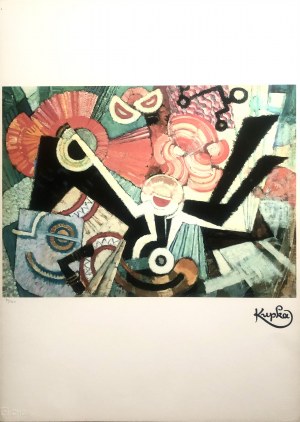 František Kupka (1871-1957 Synkopowany Akompaniament (staccatto)