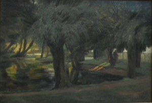 Reinhold Bahl (1869 Gdańsk - 1945 Gdańsk),Park,1934