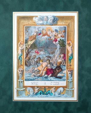 Bernard Picart (1673 - 1733), Potop - Scena mitologiczna, 1731